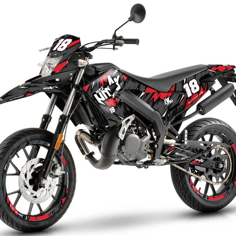 Dekor kit 50cc Gilera SMT 2018-2025 Army Speeder | Motorradaufkleber | Personalisierung 50cc | armysctv