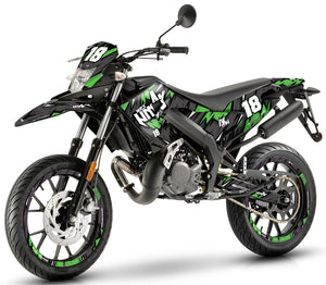 Kit déco 50cc Gilera SMT 2018-2025 Army Speeder | autocollants moto | personnalisation 50cc | armysctv