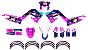 Dekor kit 50cc Gilera SMT 2018-2025 Troy Design | Motorradaufkleber | Personalisierung 50cc | armysctv