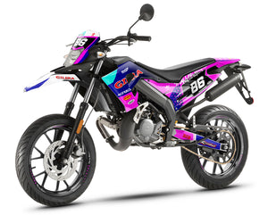 Dekor kit 50cc Gilera SMT 2018-2025 Troy Design | Motorradaufkleber | Personalisierung 50cc | armysctv