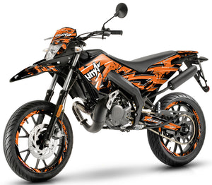 Kit déco 50cc Gilera SMT 2018-2025 Army Velocity | autocollants moto | personnalisation 50cc | armysctv