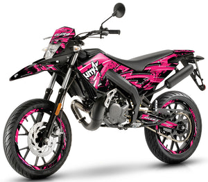 Kit déco 50cc Gilera SMT 2018-2025 Army Velocity | autocollants moto | personnalisation 50cc | armysctv