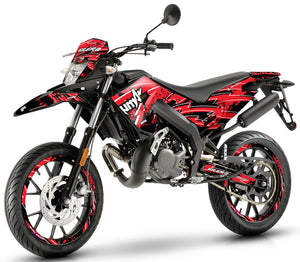 Kit déco 50cc Gilera SMT 2018-2025 Army Velocity | autocollants moto | personnalisation 50cc | armysctv