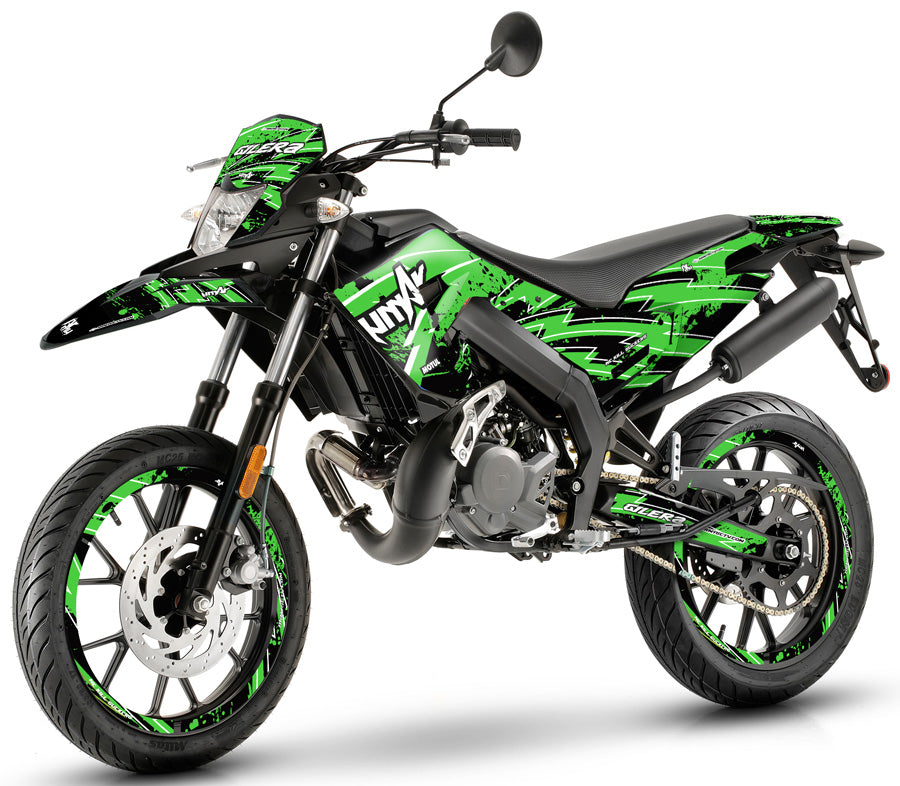 Dekor kit 50cc Gilera SMT 2018-2025 Armee Geschwindigkeit | Motorradaufkleber | Personalisierung 50cc | armysctv