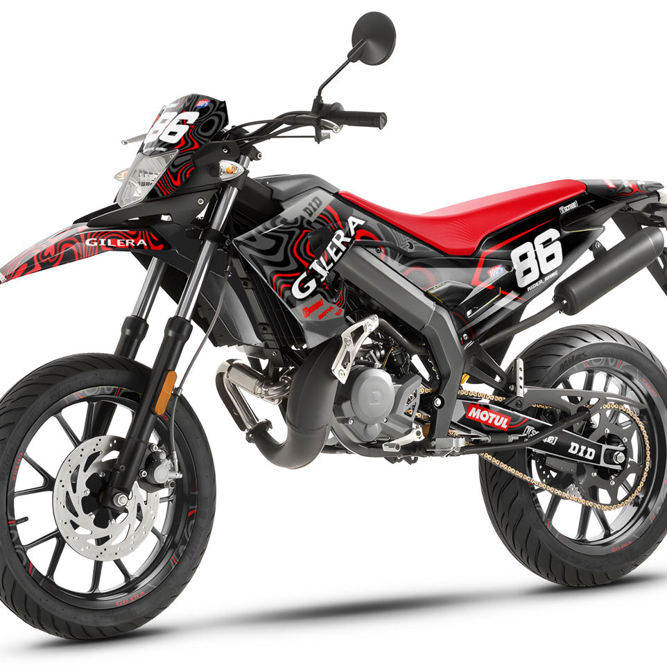 Dekor kit 50cc Gilera SMT 2018-2025 Armee Wellen | Motorradaufkleber | Personalisierung 50cc | armysctv