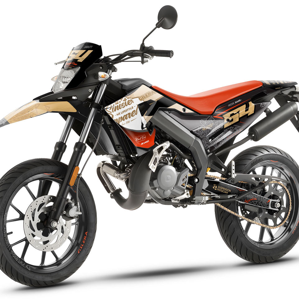 Kit pegatinas 50cc Gilera SMT 2018-2025 Fatality | pegatinas para moto | personalización 50cc | armysctv