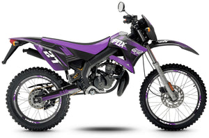 Dekor kit 50cc Gilera RCR/SMT 2004-2010 Siebte | Motorradaufkleber | 50cc Personalisierung | armysctv