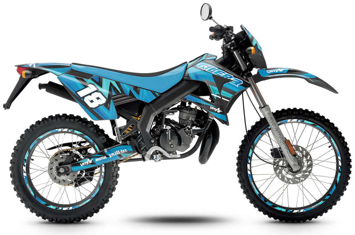 Kit déco 50cc Gilera RCR/SMT 2004-2010 Split | autocollants moto | personnalisation 50cc | armysctv