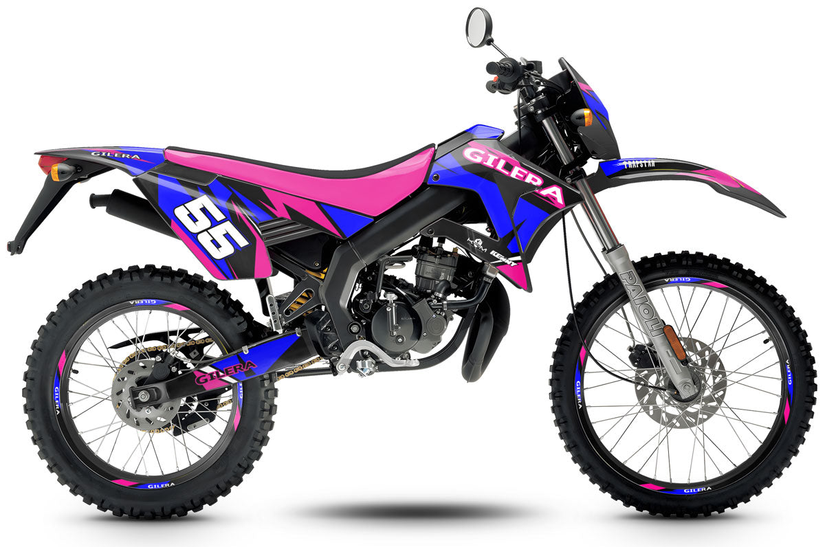 Kit déco 50cc Gilera RCR/SMT 2004-2010 Stream | autocollants moto | personnalisation 50cc | armysctv
