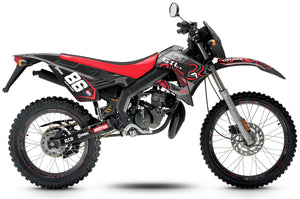 Dekor kit 50cc Gilera RCR/SMT 2004-2010 Wellen | Motorradaufkleber | Personalisierung 50cc | armysctv