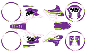 Kit pegatinas 50cc Peugeot XP6 2004-2010 Misil | pegatinas para moto | personalización 50cc | armysctv