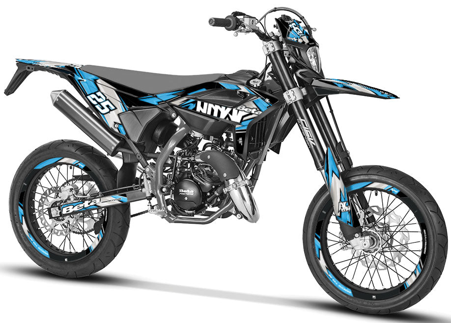 Deko-sett Beta RR 50 Motard 2021-2025 Army Racing | motorsykkelklistremerker | tilpasning 50cc | armysctv