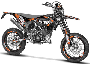 Dekor kit Beta RR 50 Motard 2021-2025 Army Racing | Motorradaufkleber | Personalisierung 50cc | armysctv