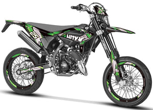 Dekor kit Beta RR 50 Motard 2021-2025 Army Racing | Motorradaufkleber | Personalisierung 50cc | armysctv