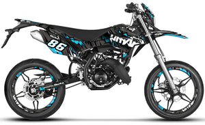 Dekor kit Beta RR 50 Motard 2011-2020 Army Speeder | Motorradaufkleber | Personalisierung 50cc | armysctv