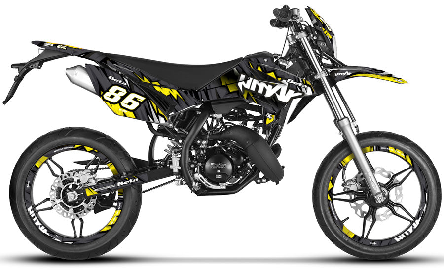 Graphics kit Beta RR 50 Motard 2011-2020 Army Speeder | motorcycle stickers | 50cc customization | armysctv