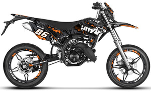 Dekor kit Beta RR 50 Motard 2011-2020 Army Speeder | Motorradaufkleber | Personalisierung 50cc | armysctv