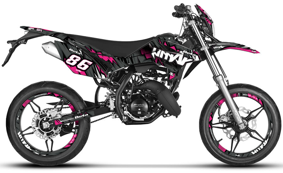 Graphics kit Beta RR 50 Motard 2011-2020 Army Speeder | motorcycle stickers | 50cc customization | armysctv