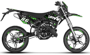 Dekor kit Beta RR 50 Motard 2011-2020 Army Speeder | Motorradaufkleber | Personalisierung 50cc | armysctv