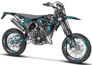 Dekor kit Beta RR 50 Motard 2021-2025 Army Eyes | Motorradaufkleber | Personalisierung 50cc | armysctv