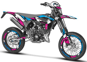 Dekor kit Beta RR 50 Motard 2021-2025 Army Victory | Motorradaufkleber | Personalisierung 50cc | armysctv
