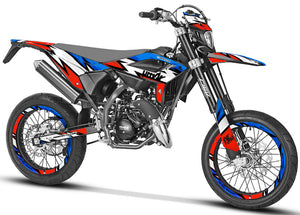 Dekor kit Beta RR 50 Motard 2021-2025 Army Victory | Motorradaufkleber | Personalisierung 50cc | armysctv