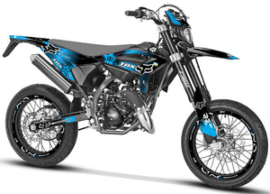 Kit pegatinas Beta RR 50 Motard 2021-2025 Ejército Zorro | pegatinas moto | personalización 50cc | armysctv