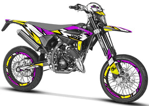 Dekor kit Beta RR 50 Motard 2021-2025 Army Victory | Motorradaufkleber | Personalisierung 50cc | armysctv