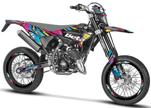 Dekor kit Beta RR 50 Motard 2021-2025 Armee CMYK | Motorradaufkleber | Personalisierung 50cc | armysctv