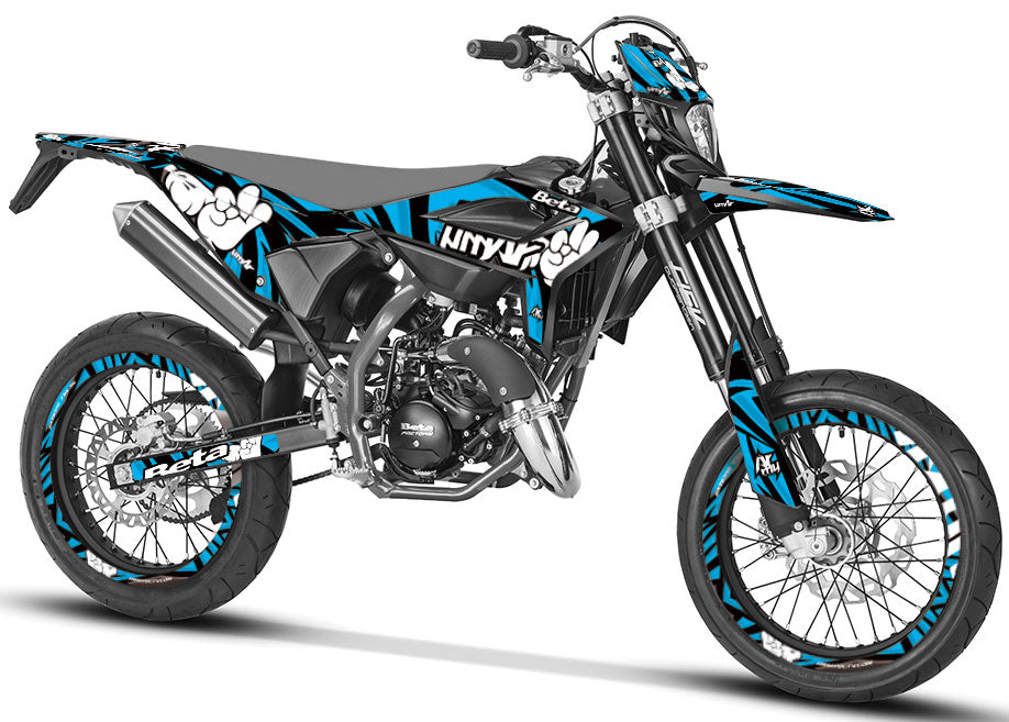 Kit déco Beta RR 50 Motard 2021-2025 Army Finger | autocollants moto | personnalisation 50cc | armysctv