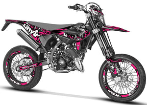 Dekor kit Beta RR 50 Motard 2021-2025 Army Eyes | Motorradaufkleber | Personalisierung 50cc | armysctv