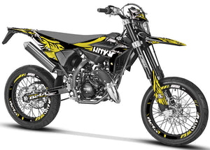 Dekor kit Beta RR 50 Motard 2021-2025 Army Runz | Motorradaufkleber | Personalisierung 50cc | armysctv