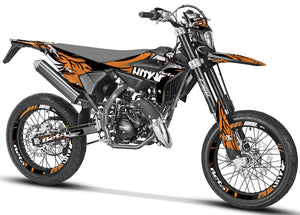 Dekor kit Beta RR 50 Motard 2021-2025 Army Runz | Motorradaufkleber | Personalisierung 50cc | armysctv