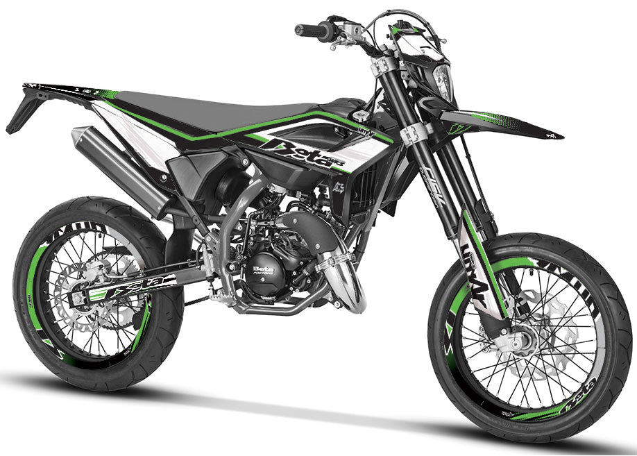 Kit déco Beta RR 50 Motard 2021-2025 Army Stripe | autocollants moto | personnalisation 50cc | armysctv