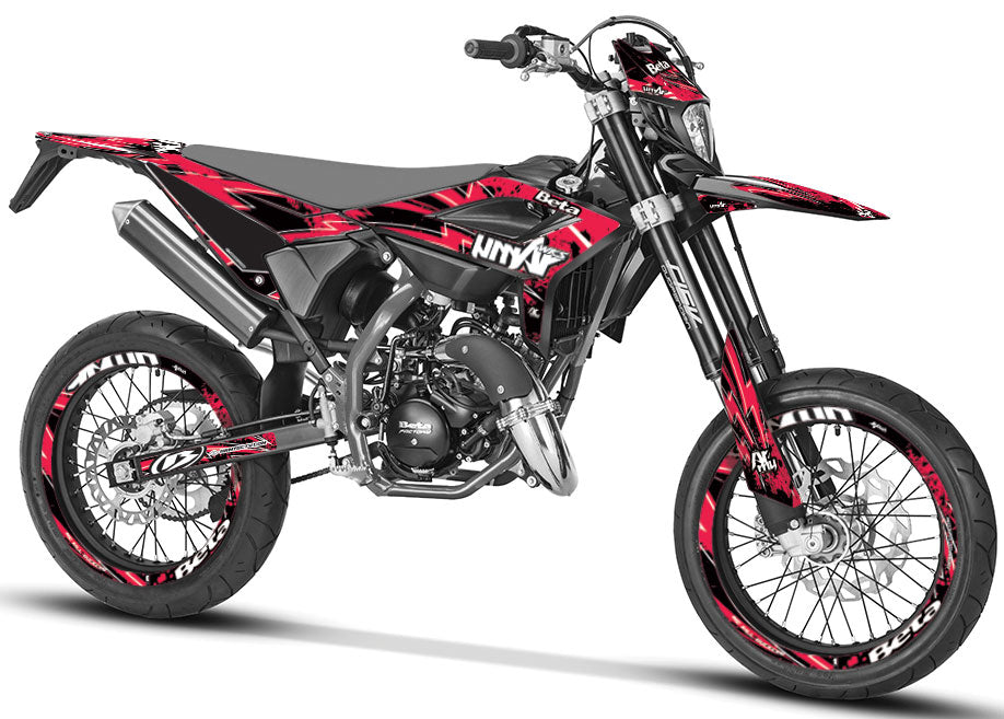 Graphics kit Beta RR 50 Motard 2021-2025 Army Velocity | motorcycle stickers | 50cc customization | armysctv