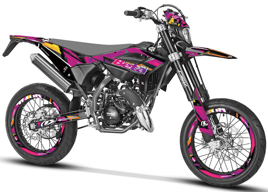 Kit pegatinas Beta RR 50 Motard 2021-2025 Army Split | pegatinas para moto | personalización 50cc | armysctv