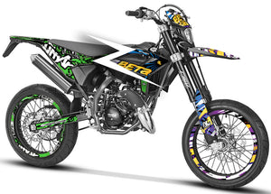 100% custom Graphics kit Beta RR 50 Motard 2021-2025 | motorcycle stickers | 50cc customization | armysctv