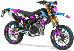 Dekor kit Rieju MRT 50cc 2022-2025 Armee Sieg | Motorradaufkleber | Personalisierung 50cc | armysctv