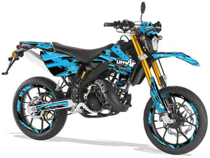 Dekor kit Rieju MRT 50cc Armee Geschwindigkeit | Motorradaufkleber | Personalisierung 50cc | armysctv