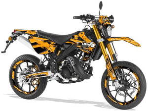 Dekor kit Rieju MRT 50cc Armee Geschwindigkeit | Motorradaufkleber | Personalisierung 50cc | armysctv