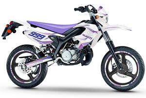 Kit pegatinas 50cc Malaguti XSM 2002-2011 Frío | pegatinas para moto | personalización 50cc | armysctv