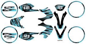 Dekor kit 50cc Malaguti XSM 2002-2011 Traum | Motorradaufkleber | Personalisierung 50cc | armysctv