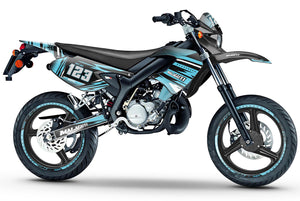 Dekor kit 50cc Malaguti XSM 2002-2011 Traum | Motorradaufkleber | Personalisierung 50cc | armysctv