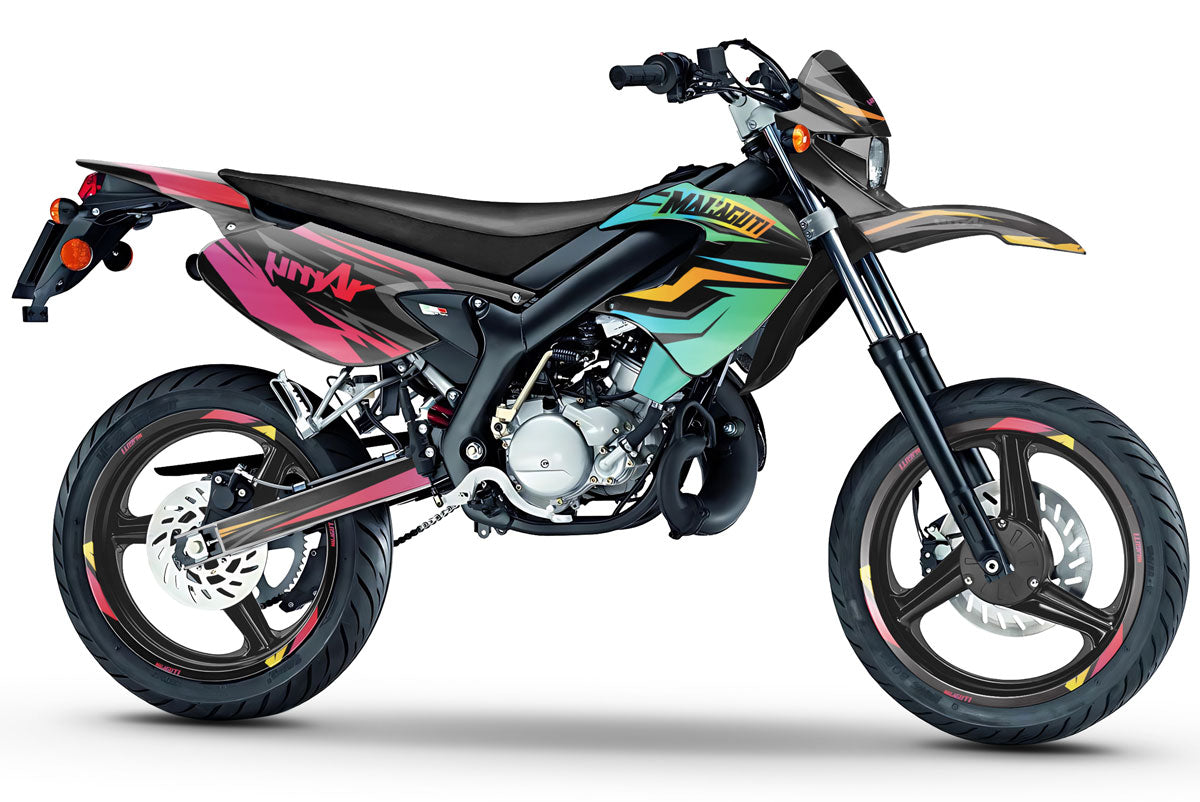 50cc Graphics kit Malaguti XSM 2002-2011 Eclipse