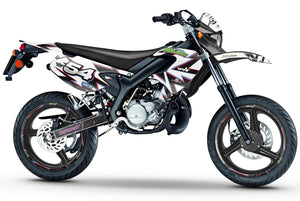 Dekor kit 50cc Malaguti XSM 2002-2011 Kromatik | Motorradaufkleber | Personalisierung 50cc | armysctv