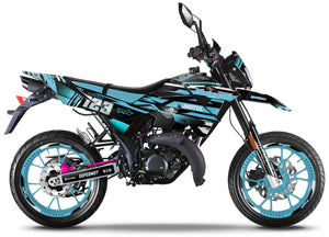 Dekor kit 50cc Malaguti XSM / XTM 2019-2023 Army Dream | Motorradaufkleber | 50cc Personalisierung | armysctv
