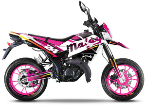 Dekor kit 50cc Malaguti XSM / XTM 2019-2023 hach | Motorradaufkleber | Personalisierung 50cc | armysctv