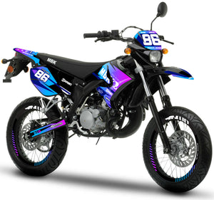 Deko-sett 50cc MBK X-Limit Army Blast | motorsykkelklistremerker | tilpasning 50cc | armysctv