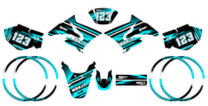 Dekor kit 50cc MBK X-Limit Army Traum | Motorradaufkleber | 50cc Personalisierung | armysctv