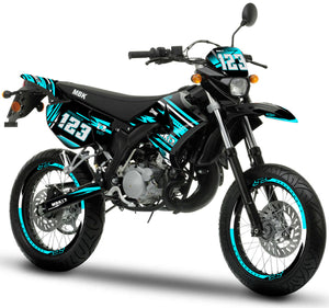 Dekor kit 50cc MBK X-Limit Army Traum | Motorradaufkleber | 50cc Personalisierung | armysctv